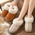 thumbnail image 2 of FREISTERN Women's Fuzzy Bootie Slippers Comfortable House Shoes for Indoor Outdoor, 2 of 4