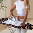 thumbnail image 3 of HELLHERO Ironing Board Cover Easy Fit Colorful Paw Prints Elastic Edge 15"x54" for Home Ironing, 3 of 5