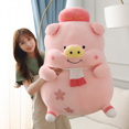 thumbnail image 3 of Peluche Cochon Doux, Oreiller Câlin Cochon Gras, 3 of 6