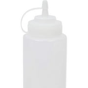 Juvale Condiment Squeeze Bottles for Sauces & Dressings - 29 Oz Clear Plastic 6-Pack - Leak-Proof Durable Dispenser Bottles for Liquids - Commercial Plastic Oil & Salad Dressing Dispenser