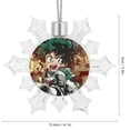 thumbnail image 2 of My Hero Academia Snowflake Pendant Christmas Party Decorations Snowflake Ornaments for Winter Christmas Tree Window Decor, 2 of 6
