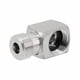 thumbnail image 3 of Codo de acero inoxidable para acoplador de barril, resistente y profesional, ideal para espacios estrechos, fácil de instalar, BSP de 5/8"., 3 of 7