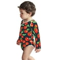 thumbnail image 3 of Sigee Tomatoes for Baby Unisex Baby Cotton Long-Sleeve Bodysuits Soft Cotton, Breathable-12 Months, 3 of 6
