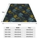 thumbnail image 3 of Balery Sunflowers Manta de Felpa Suave y Acogedora – Cobija de Franela Aterciopelada para Cama, Lavable y Cálida para Sofá, Mascotas, Transpirable-50"x40", 3 of 7