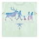 thumbnail image 2 of Playera Para Niña Disney Frozen Cuello Redondo Manga Corta Talla 6 Verde, 2 of 2