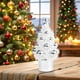 thumbnail image 1 of Adornos de plástico para árbol de Navidad con purpurina y estrella | Dulce adorno navideño con forma de pirámide | Centro de mesa festivo para fiestas en casa u oficina, 1 of 6