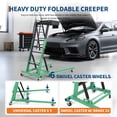 thumbnail image 3 of EDTara Heavy Duty Topside Creeper, Collapsible 400 Lbs Engine Creeper With 6 Swivel Casters, Adjustable Height and Tool Storage, 3 of 6