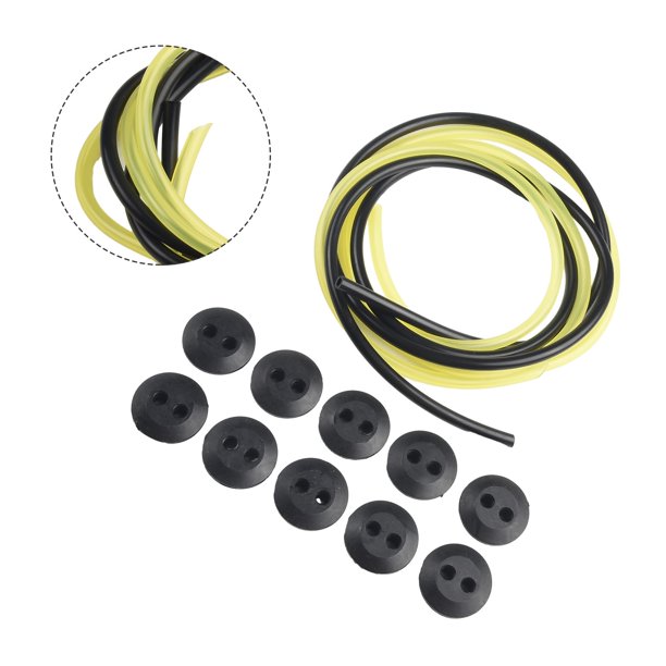 Lot De 48 Passe-fils Silicone Noir 5mm X 3mm Pour Automobile