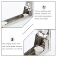 thumbnail image 3 of Shisuyan 2pcs Durable Microwave Oven Rack Wall Mounted Kitchen Retractable Bracket, 3 of 9
