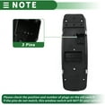 thumbnail image 4 of Interruptor de Ventana Eléctrica Unique Bargains para Dodge Grand Caravan para Chrysler No.4602535AH/4602535AI, 4 of 7