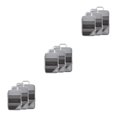 thumbnail image 3 of relayinert 1/2/3/5 3pack/lot Waterproof And Durable Storage Cubes - Enjoy On Trips No Loose Thread Grey 3PCS, 3 of 6