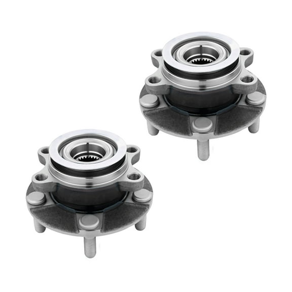 Pair of 2 Front Wheel Hub Bearing Assembly For 2008-2013 Nissan Rogue
