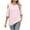 Pink, variant on Cilsoka Womens Summer Shirts for Work Puffed Sleeves Vintage Tops for Women Summer Active Tops for Women Pink Peasant Blouses for Women Crop