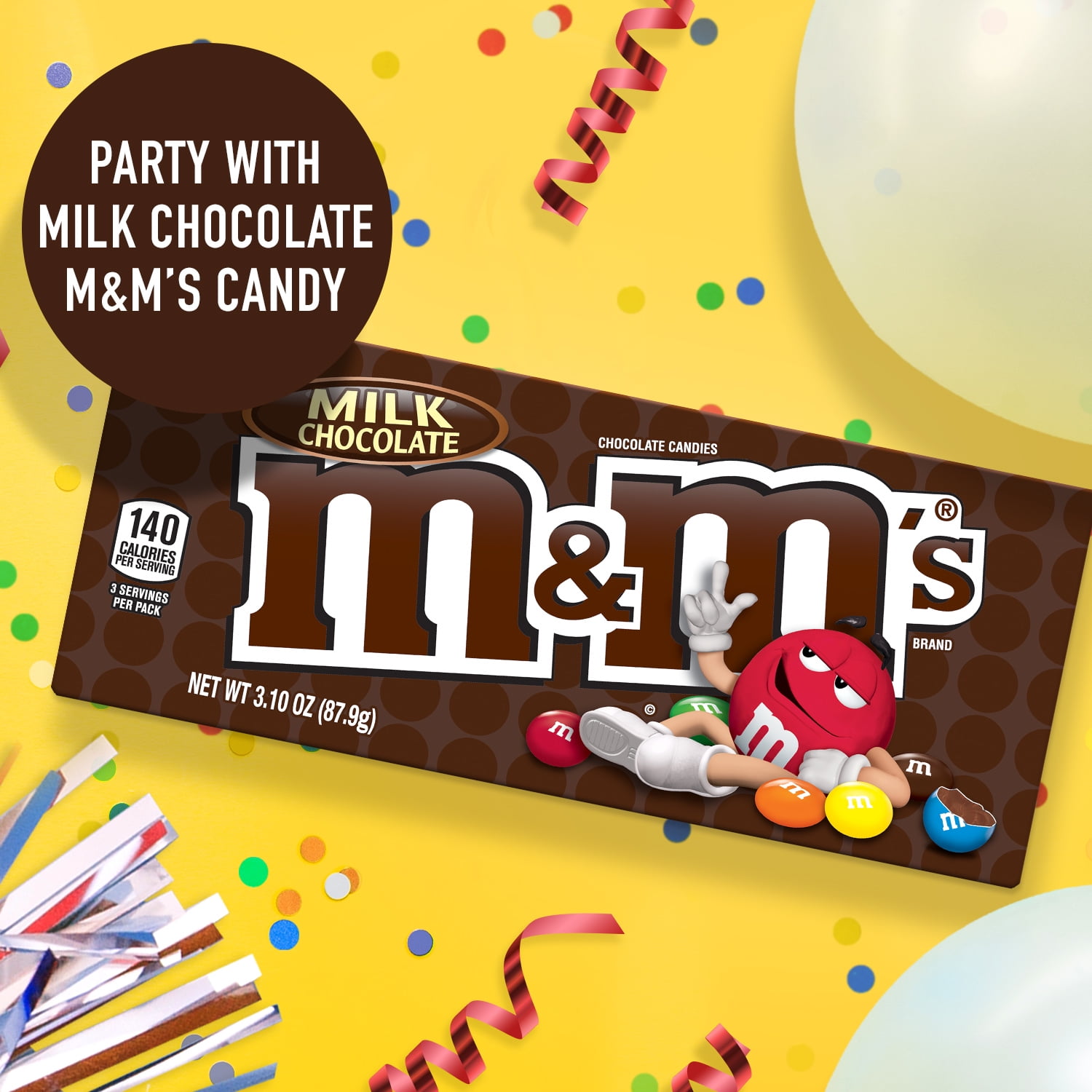 M&M'S Milk Chocolate Candy Theater Box, 3.1 oz - Harris Teeter