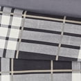 thumbnail image 2 of Truly Soft Milo Plaid Flannel 3-Piece King/California King Duvet Set in Grey, Cotton , Adult, All Season, OEKO-TEX Certified, 2 of 7