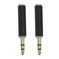 thumbnail image 1 of Miangastore Professional Microphone Jack Plug Copper 2Pack 1.7x0.3x0.3In, 1 of 9