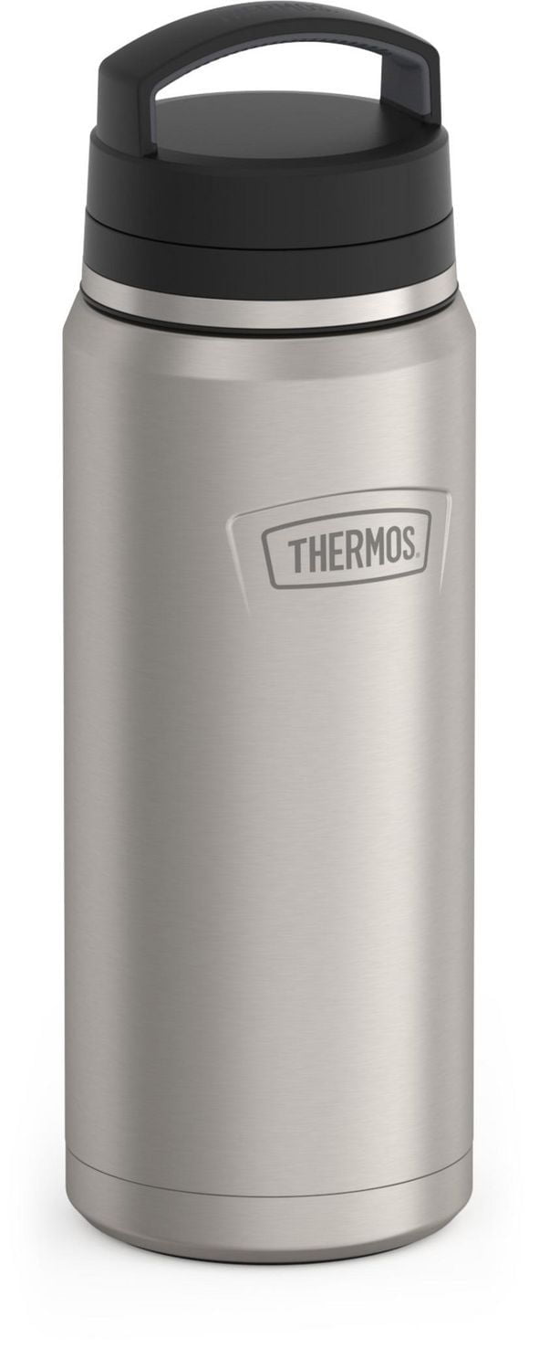 Bouteille à boissons en acier inoxydable de 40 Oz Dual Temp de Thermos ICON Bouteille 4O Oz, Gris