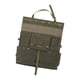 thumbnail image 5 of Bolsa organizadora de lona para el asiento trasero del coche con soporte para caja de pañuelos. Verde, 5 of 9