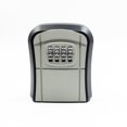 thumbnail image 1 of Key Box Wall Mounted Mini Key Safe Outdoor Key Box with Resettable 4-Digit Numeric Code Waterproof Key Box for Home School Office Factory Garage (Grey), 1 of 4