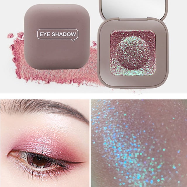 Eyeshadow Tray Super Fire Monochrome Eyeshadow Pearlescent Student Glitter Glitter Mashed Potatoes Eyeshadow For Beginners