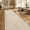 Washable 3x14 Hallway Runner Rug Non-slip Kitchen Entry Rugs Beige ...