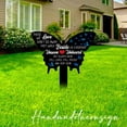 thumbnail image 5 of Handmadetneonsign Butterfly Memorial Garden Stake, In Loving Memory, Cemetery Decor, Sympathy Gift 65966, 5 of 5