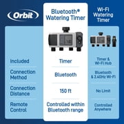 Orbit B-hyve XD 4-Zone Sprinkler Timer, Bluetooth