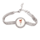 thumbnail image 1 of Helado de dulce cereza Copa conica Pulsera de tobillera de cadena de tenis, joyería de diamantes, 1 of 3