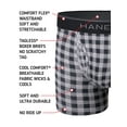 thumbnail image 7 of Hanes Boys' Comfort Flex Boxer Briefs Underwear Value Pack, 5-pack sizes S-XL, 7 of 7
