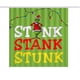 thumbnail image 4 of Mini Grinch Ornaments Grinch Ornaments Grinch Christmas Decorations Christmas Snowman Print Toilet Bathroom Mat And Shower Curtain Four-Piece Set, 4 of 7
