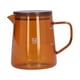 thumbnail image 2 of Hervidor de café Servidor de café resistente al calor con tapa de madera Hervidor de té doméstico para oficina en casa 500 ml ANGGREK Otros, 2 of 8