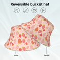 thumbnail image 4 of Kdxio Reflective Bucket Hat - Strawberry Print Bucket Hat for Men,Women, 4 of 9