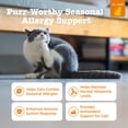 thumbnail image 3 of Zesty Paws Cat Allergy & Immune Bites Bacon Flavor, 30 Count, 3 of 11
