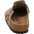 thumbnail image 4 of BIRKENSTOCK Boston Suede Leather Softfootbed Velours Taupe Mens Clogs (Numeric_10), 4 of 5