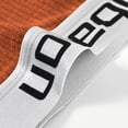 thumbnail image 4 of TANBOM Men's Bulge Enhancing Briefs Nylon Underwear Brown M 1-Pack, 4 of 6