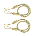 thumbnail image 1 of 2 abrazaderas para cortinas, estilo europeo, para el hogar y la oficina. dorado, 1 of 7