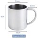 thumbnail image 1 of Taza de acero inoxidable 300ml Bebida al aire libre Taza de té Camping Drinkware Café Sywqhk Para Estrenar, 1 of 5