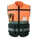 thumbnail image 3 of Chaleco reflectante de seguridad con bolsillos para hombres y mujeres, chaleco de alta visibilidad, ropa de trabajo XL Naranja, 3 of 9