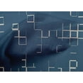 thumbnail image 5 of oneOone Cotton Poplin Navy Blue Fabric Geometric Craft Projects Decor Fabric Printed By The Yard 42 Inch Wide, 5 of 5