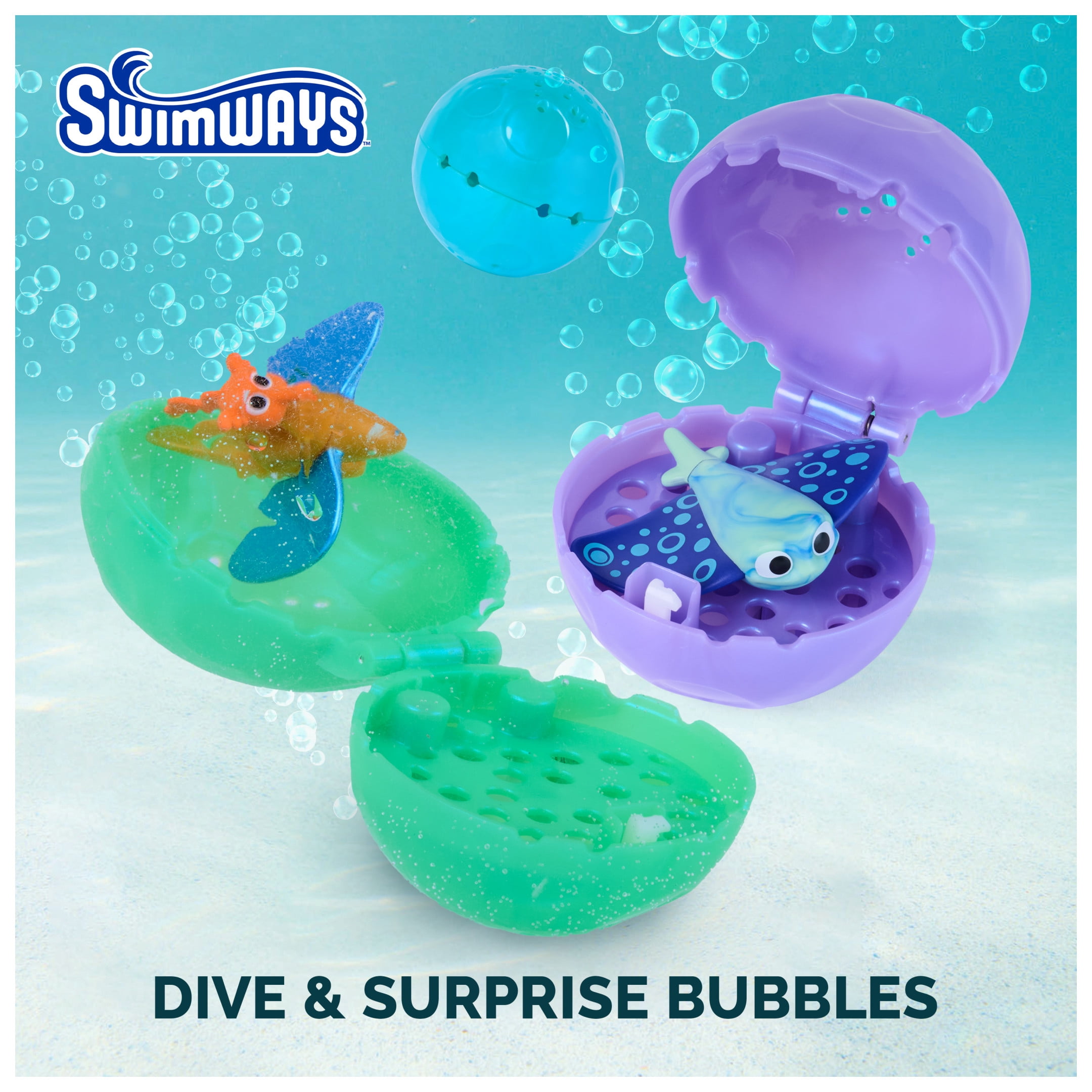 SwimWays Dive & Surprise Bubbles: Collectible Toys for Ages 5 and Up