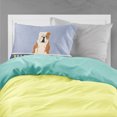 thumbnail image 2 of Carolines Treasures BB5706PILLOWCASE English Bulldog Fawn White Welcome Fabric Standard Pillowcase Standard multicolor, 2 of 2