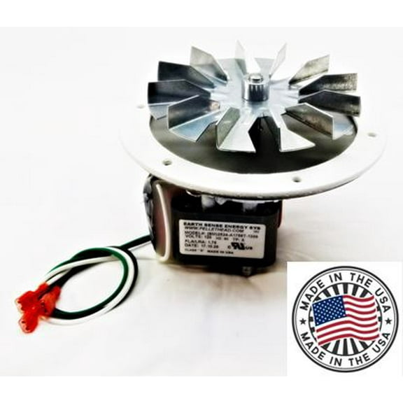 Breckwell Pellet Stove Combustion Exhaust Blower Fan Motor Kit