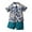 Navy, variant on TUOBARR Set Clothes for Toddler Boy,Baby Boys Gentleman Bow Tie Floral Printed T-Shirt Tops Shorts Outfits Green 100