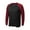 Wine, variant on Mlzmgr Plus Size Sports Shirts Men L-5XL Long Sleeve Crewneck Pullover Mens Shirts Gym Workout Tops for Men