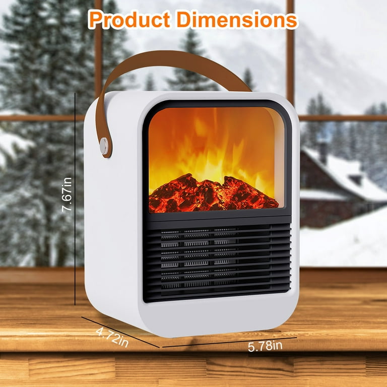 Shopmania 6033 Portable Electric Heater Mini Fan Heater Desktop Household,  For Home Decoration at Rs 551.00/piece in Kalyan