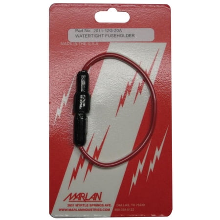 Mar-Lan Watertight In-Line Fuse Loops 8  12 Gauge 20A 2011-12-20C