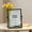BK2, variant on Aminojy Geometric Glass Picture Frame - Modern Floating Display with Heavy Duty Metal Border, Perfect for Office Decor, Wedding Photos & Memorabilia