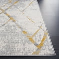 thumbnail image 3 of SAFAVIEH Odyssey Dylan Trellis Area Rug, Grey/Gold, 9' x 12', 3 of 8
