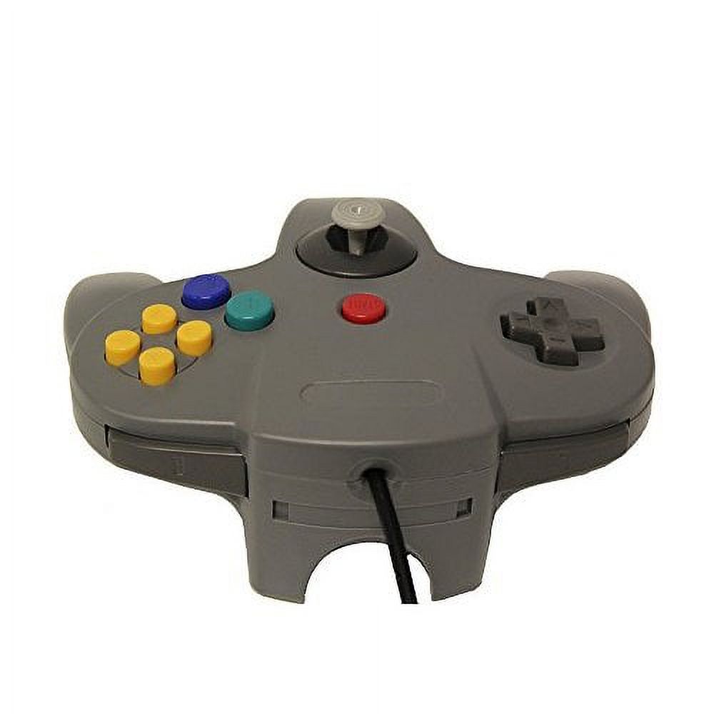 Nintendo N64 Grey Replacement Controller And Extension Cord By Mars Devices Gray - image 5 of 6