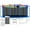 Blue & Lights, variant on CITYLE Trampoline 10FT for Kids and Adults 1000LBS Weight Capacity, Heavy Duty Outdoor Trampolines with Basketball Hoop and Enclosure Net for Backyard, Birthday Gift